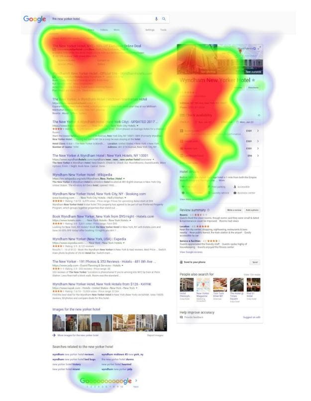 Google SERP - GMB-heatmap