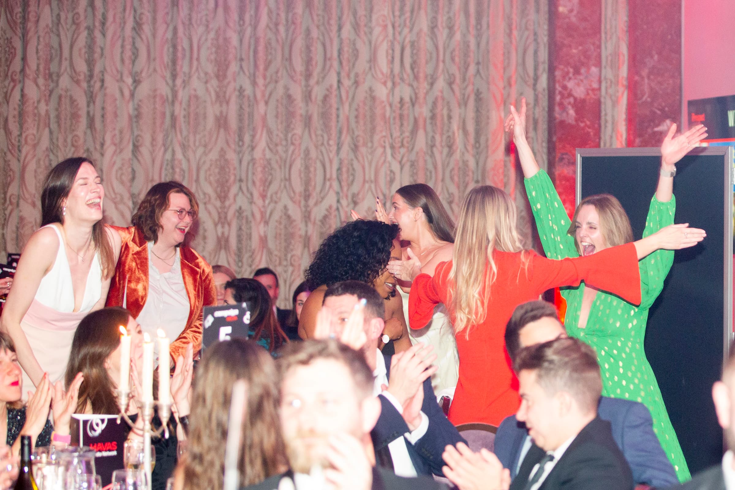 iProspect UK team celebrating wins