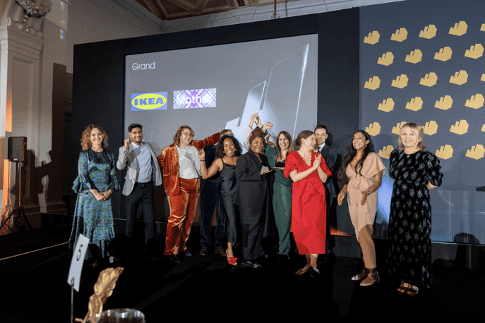 iprospect team accepting effie awards 2024