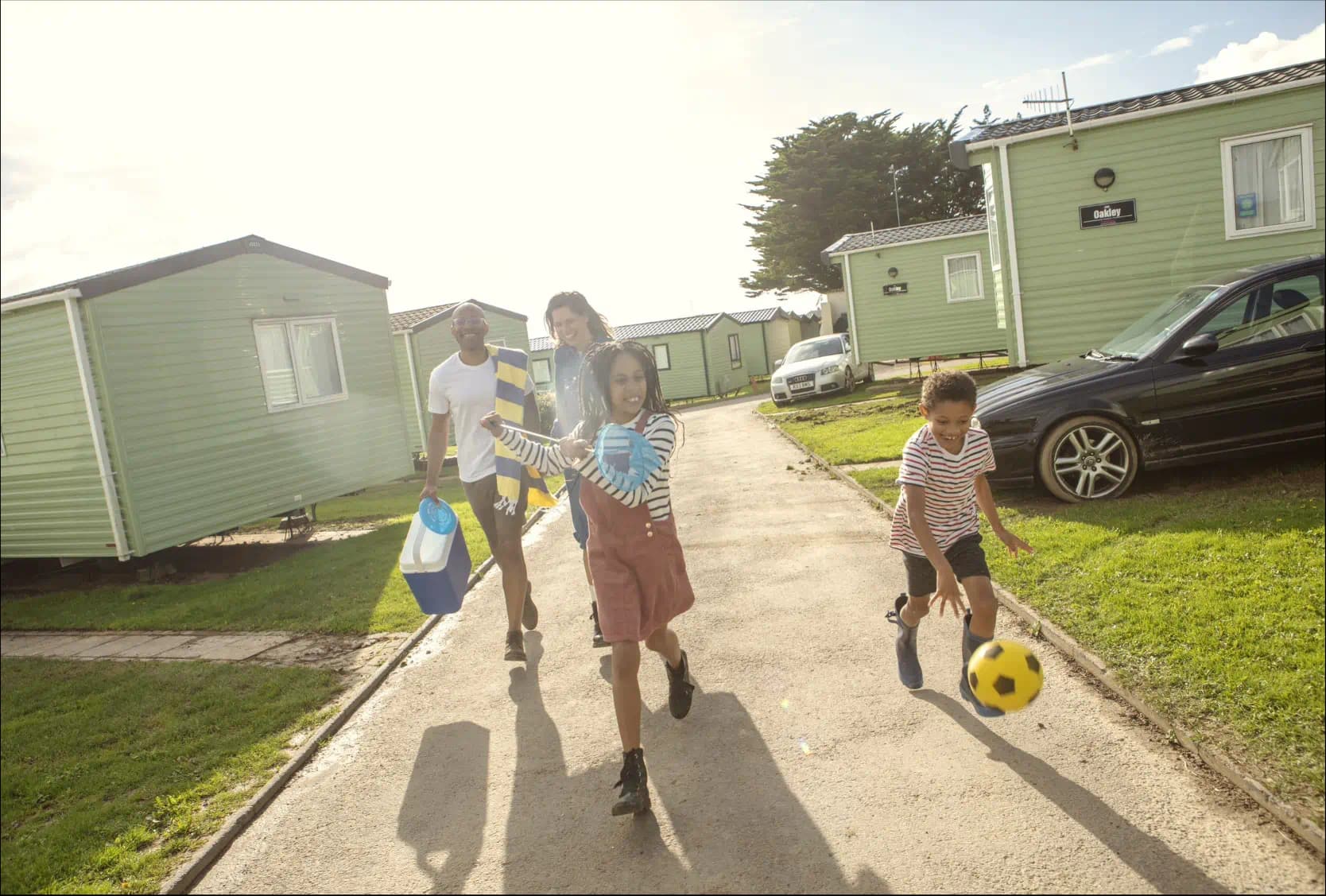 Staycation campaign image for Parkdean Resorts
