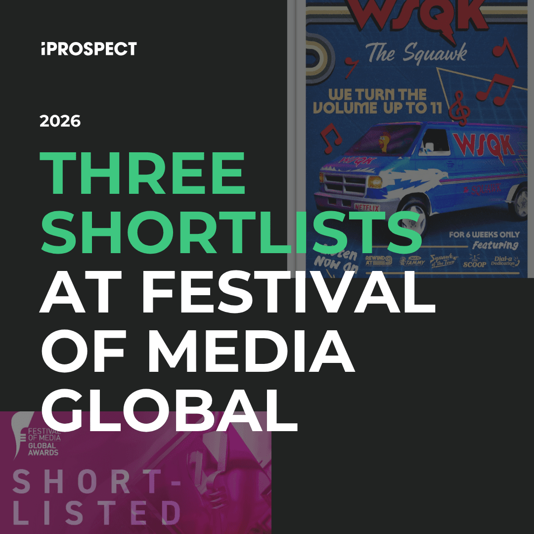 THREE SHORTLISTS AT FESTIVAL OF MEDIA GLOBAL