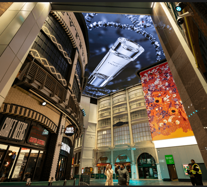 Issey Miyake Parfums OOH Campaign in Manchester