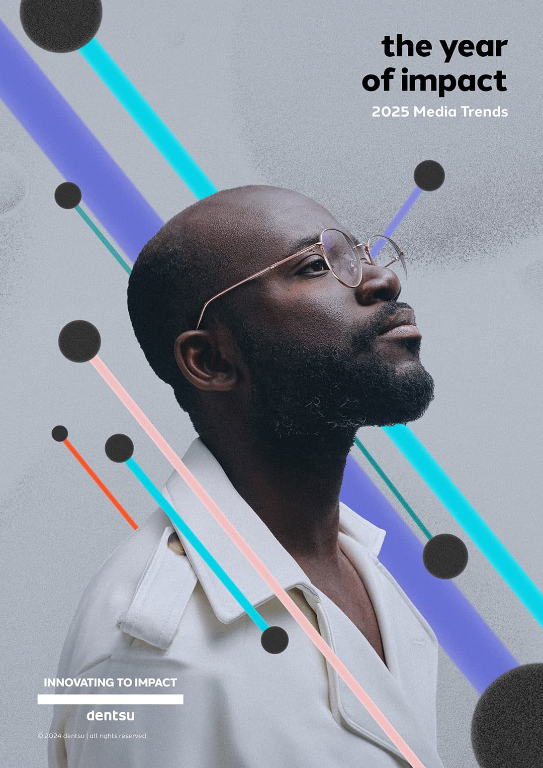 The person with glasses