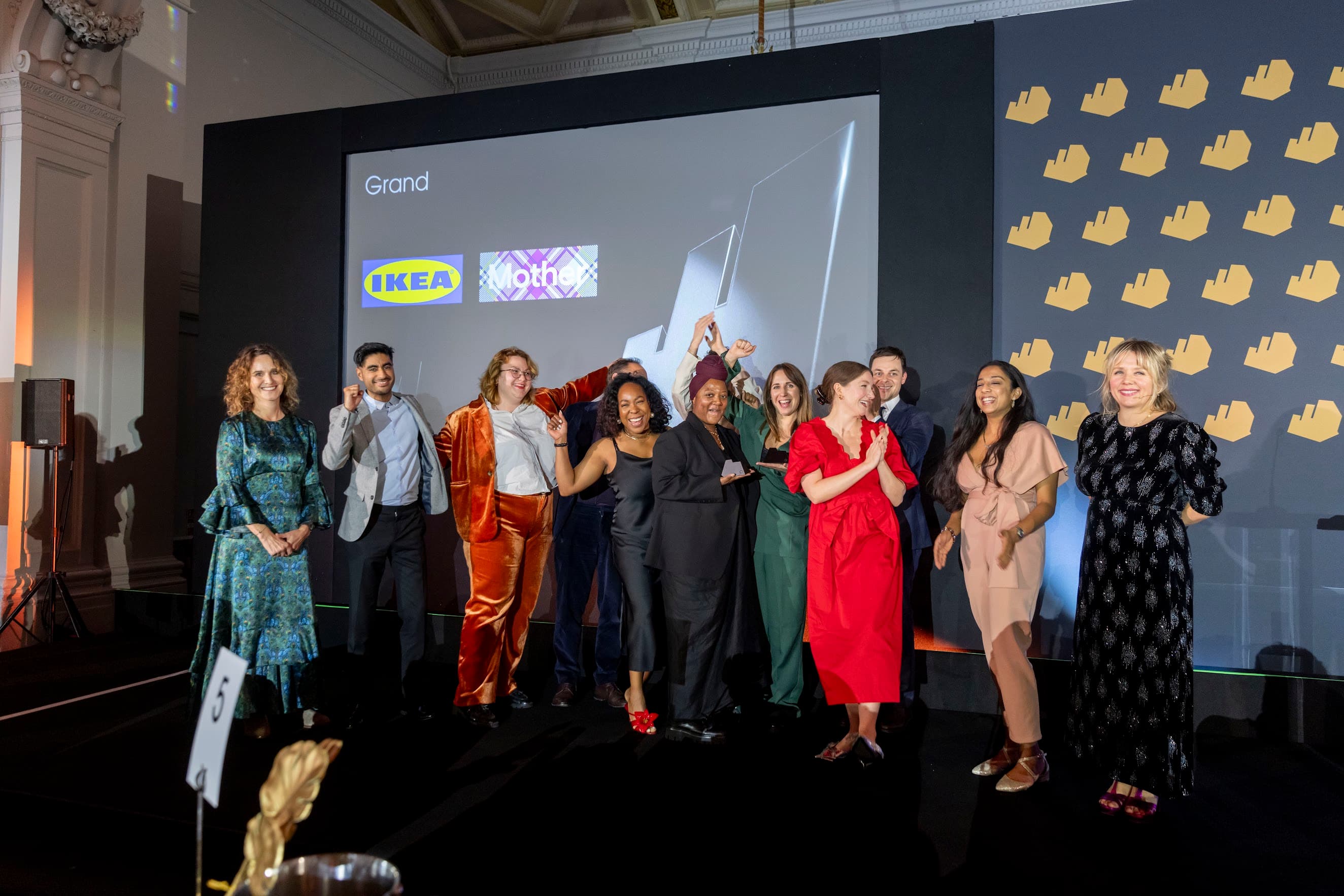 iprospect team accepting effie awards 2024