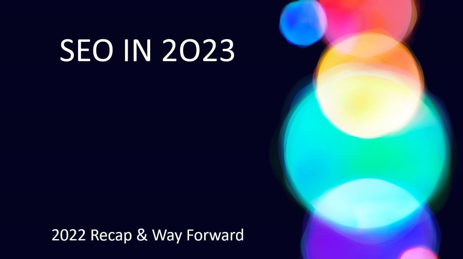 SEO Strategy Insights for Organic Success in 2023 cover image