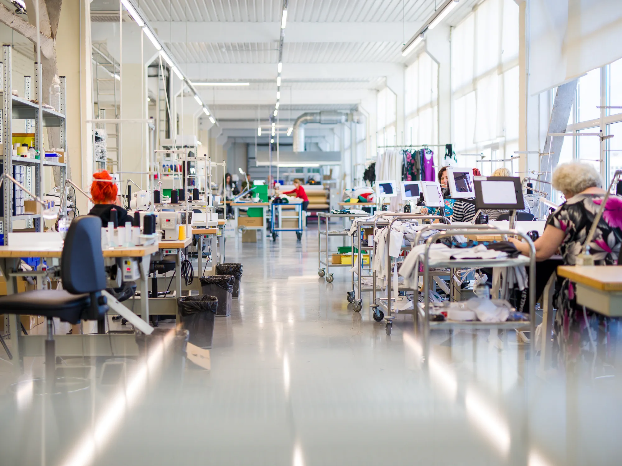 Printful production facility supporting dropshipping business