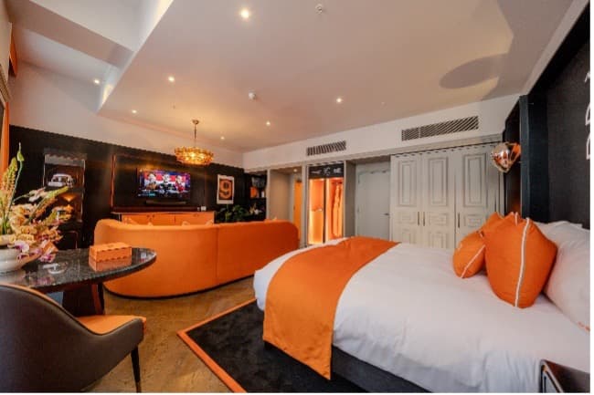image of papaya colouring hotel room iprospect cannes lions 2025